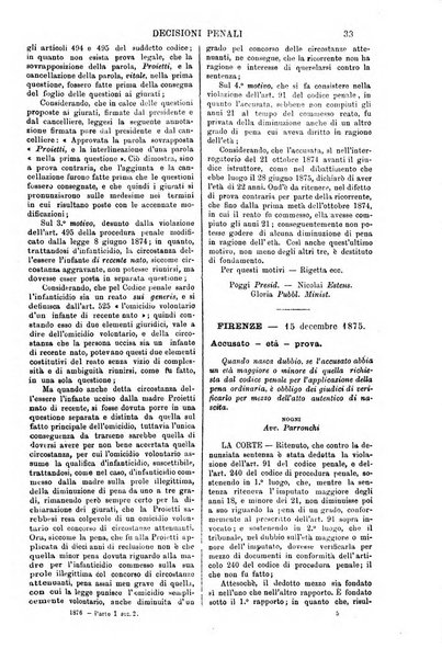 Annali della giurisprudenza italiana raccolta generale delle decisioni delle Corti di cassazione e d'appello in materia civile, criminale, commerciale, di diritto pubblico e amministrativo, e di procedura civile e penale