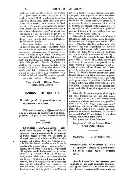 Annali della giurisprudenza italiana raccolta generale delle decisioni delle Corti di cassazione e d'appello in materia civile, criminale, commerciale, di diritto pubblico e amministrativo, e di procedura civile e penale