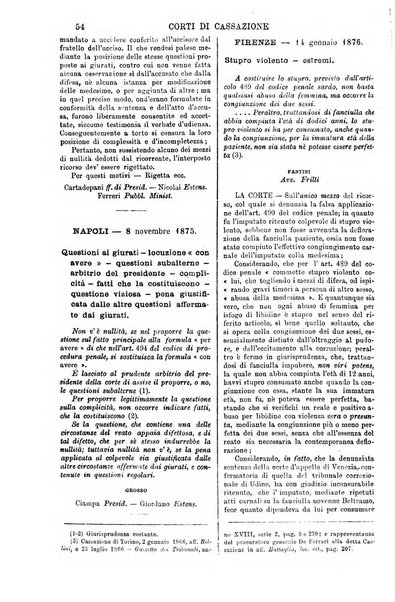 Annali della giurisprudenza italiana raccolta generale delle decisioni delle Corti di cassazione e d'appello in materia civile, criminale, commerciale, di diritto pubblico e amministrativo, e di procedura civile e penale