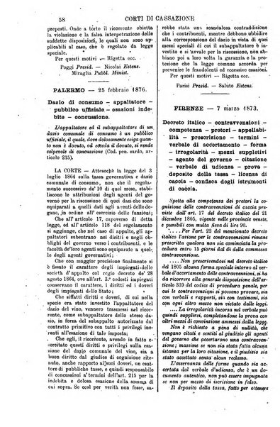 Annali della giurisprudenza italiana raccolta generale delle decisioni delle Corti di cassazione e d'appello in materia civile, criminale, commerciale, di diritto pubblico e amministrativo, e di procedura civile e penale