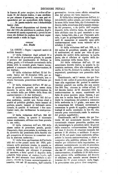 Annali della giurisprudenza italiana raccolta generale delle decisioni delle Corti di cassazione e d'appello in materia civile, criminale, commerciale, di diritto pubblico e amministrativo, e di procedura civile e penale