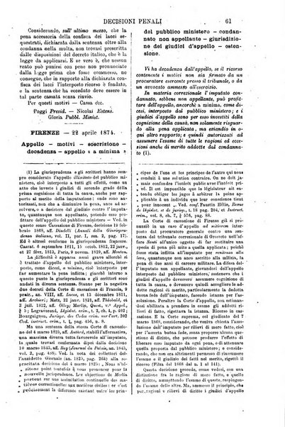 Annali della giurisprudenza italiana raccolta generale delle decisioni delle Corti di cassazione e d'appello in materia civile, criminale, commerciale, di diritto pubblico e amministrativo, e di procedura civile e penale