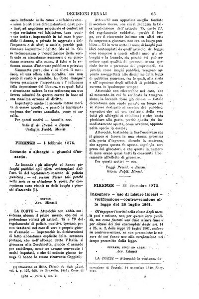 Annali della giurisprudenza italiana raccolta generale delle decisioni delle Corti di cassazione e d'appello in materia civile, criminale, commerciale, di diritto pubblico e amministrativo, e di procedura civile e penale