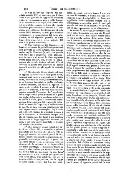 Annali della giurisprudenza italiana raccolta generale delle decisioni delle Corti di cassazione e d'appello in materia civile, criminale, commerciale, di diritto pubblico e amministrativo, e di procedura civile e penale