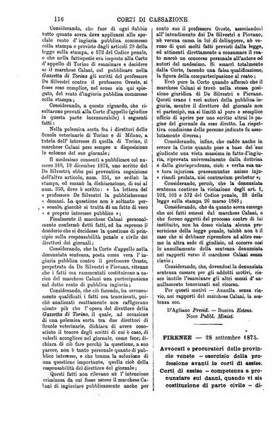 Annali della giurisprudenza italiana raccolta generale delle decisioni delle Corti di cassazione e d'appello in materia civile, criminale, commerciale, di diritto pubblico e amministrativo, e di procedura civile e penale