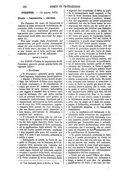 Annali della giurisprudenza italiana raccolta generale delle decisioni delle Corti di cassazione e d'appello in materia civile, criminale, commerciale, di diritto pubblico e amministrativo, e di procedura civile e penale