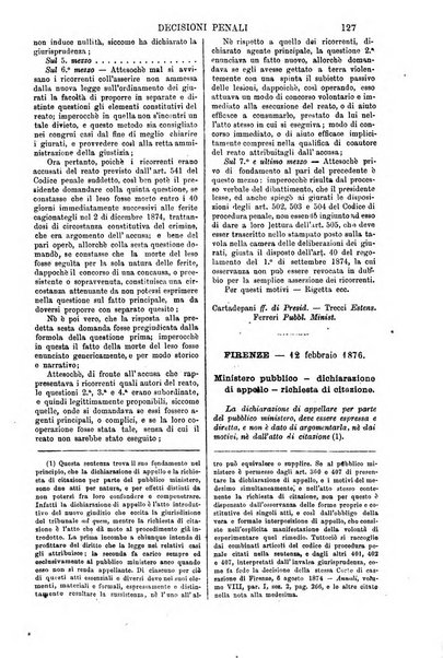 Annali della giurisprudenza italiana raccolta generale delle decisioni delle Corti di cassazione e d'appello in materia civile, criminale, commerciale, di diritto pubblico e amministrativo, e di procedura civile e penale