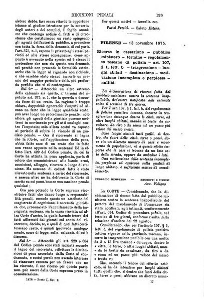 Annali della giurisprudenza italiana raccolta generale delle decisioni delle Corti di cassazione e d'appello in materia civile, criminale, commerciale, di diritto pubblico e amministrativo, e di procedura civile e penale