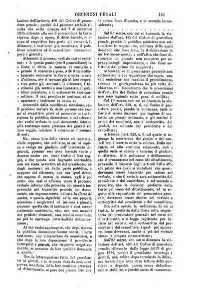 Annali della giurisprudenza italiana raccolta generale delle decisioni delle Corti di cassazione e d'appello in materia civile, criminale, commerciale, di diritto pubblico e amministrativo, e di procedura civile e penale