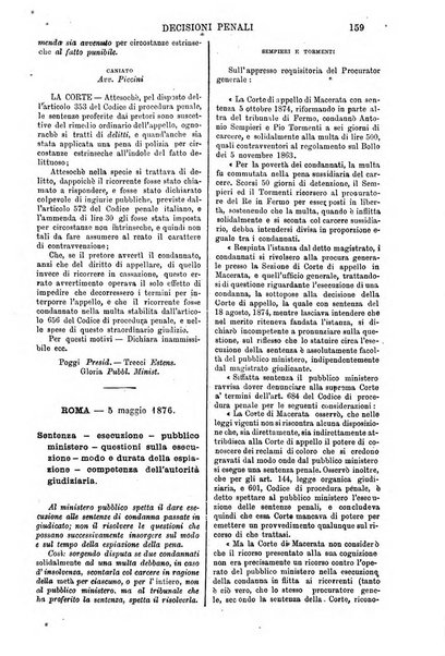 Annali della giurisprudenza italiana raccolta generale delle decisioni delle Corti di cassazione e d'appello in materia civile, criminale, commerciale, di diritto pubblico e amministrativo, e di procedura civile e penale