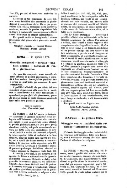 Annali della giurisprudenza italiana raccolta generale delle decisioni delle Corti di cassazione e d'appello in materia civile, criminale, commerciale, di diritto pubblico e amministrativo, e di procedura civile e penale