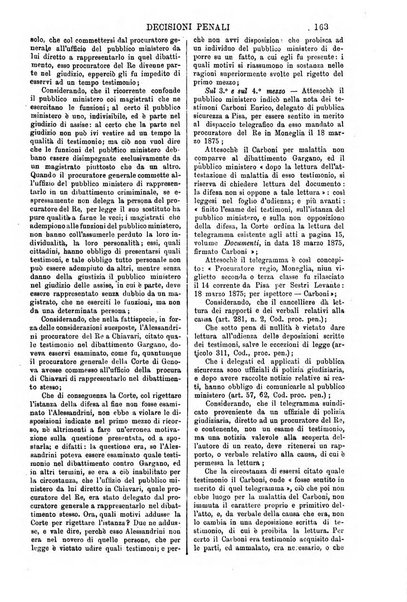 Annali della giurisprudenza italiana raccolta generale delle decisioni delle Corti di cassazione e d'appello in materia civile, criminale, commerciale, di diritto pubblico e amministrativo, e di procedura civile e penale