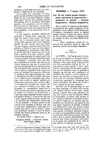 Annali della giurisprudenza italiana raccolta generale delle decisioni delle Corti di cassazione e d'appello in materia civile, criminale, commerciale, di diritto pubblico e amministrativo, e di procedura civile e penale