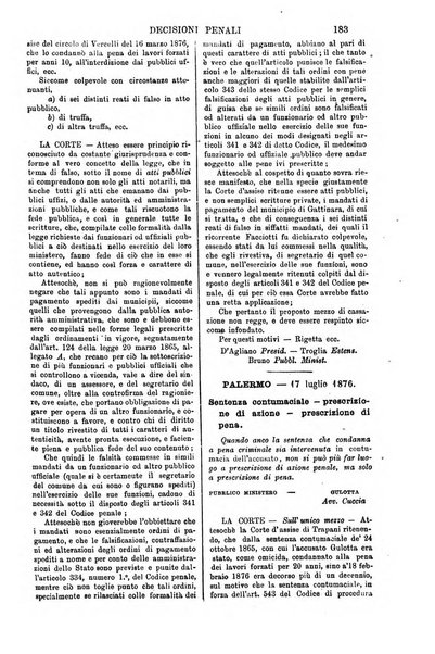 Annali della giurisprudenza italiana raccolta generale delle decisioni delle Corti di cassazione e d'appello in materia civile, criminale, commerciale, di diritto pubblico e amministrativo, e di procedura civile e penale