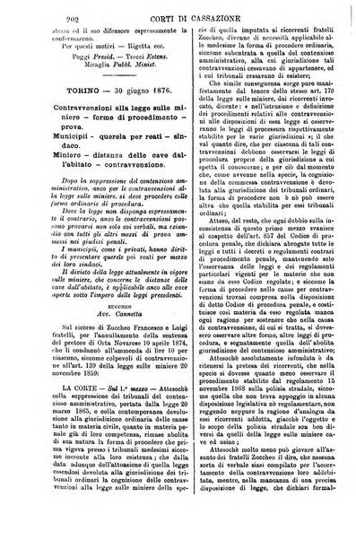 Annali della giurisprudenza italiana raccolta generale delle decisioni delle Corti di cassazione e d'appello in materia civile, criminale, commerciale, di diritto pubblico e amministrativo, e di procedura civile e penale