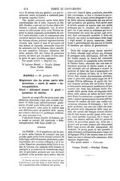 Annali della giurisprudenza italiana raccolta generale delle decisioni delle Corti di cassazione e d'appello in materia civile, criminale, commerciale, di diritto pubblico e amministrativo, e di procedura civile e penale