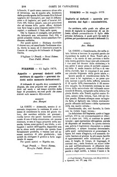 Annali della giurisprudenza italiana raccolta generale delle decisioni delle Corti di cassazione e d'appello in materia civile, criminale, commerciale, di diritto pubblico e amministrativo, e di procedura civile e penale