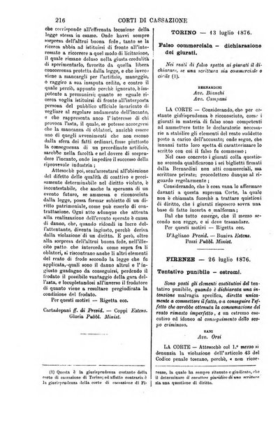 Annali della giurisprudenza italiana raccolta generale delle decisioni delle Corti di cassazione e d'appello in materia civile, criminale, commerciale, di diritto pubblico e amministrativo, e di procedura civile e penale