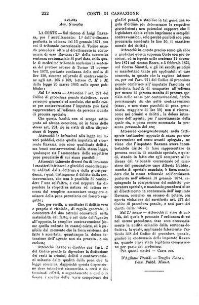 Annali della giurisprudenza italiana raccolta generale delle decisioni delle Corti di cassazione e d'appello in materia civile, criminale, commerciale, di diritto pubblico e amministrativo, e di procedura civile e penale