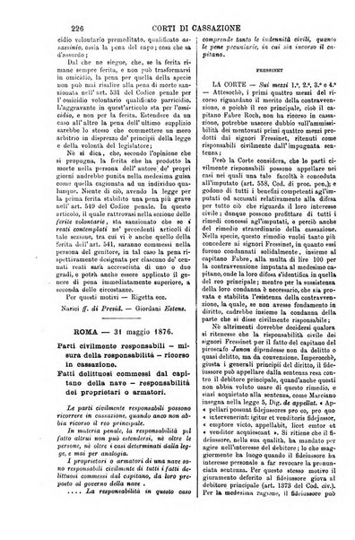 Annali della giurisprudenza italiana raccolta generale delle decisioni delle Corti di cassazione e d'appello in materia civile, criminale, commerciale, di diritto pubblico e amministrativo, e di procedura civile e penale