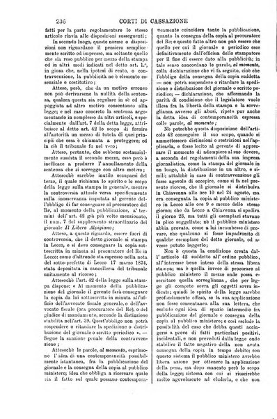 Annali della giurisprudenza italiana raccolta generale delle decisioni delle Corti di cassazione e d'appello in materia civile, criminale, commerciale, di diritto pubblico e amministrativo, e di procedura civile e penale