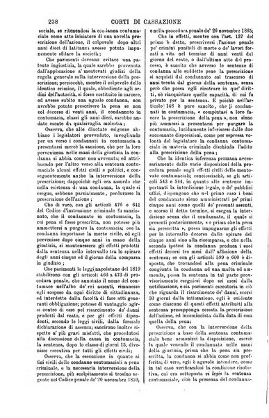 Annali della giurisprudenza italiana raccolta generale delle decisioni delle Corti di cassazione e d'appello in materia civile, criminale, commerciale, di diritto pubblico e amministrativo, e di procedura civile e penale