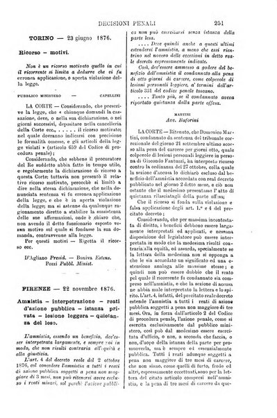 Annali della giurisprudenza italiana raccolta generale delle decisioni delle Corti di cassazione e d'appello in materia civile, criminale, commerciale, di diritto pubblico e amministrativo, e di procedura civile e penale