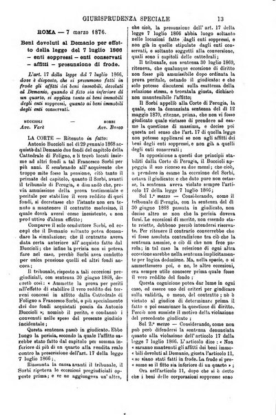 Annali della giurisprudenza italiana raccolta generale delle decisioni delle Corti di cassazione e d'appello in materia civile, criminale, commerciale, di diritto pubblico e amministrativo, e di procedura civile e penale