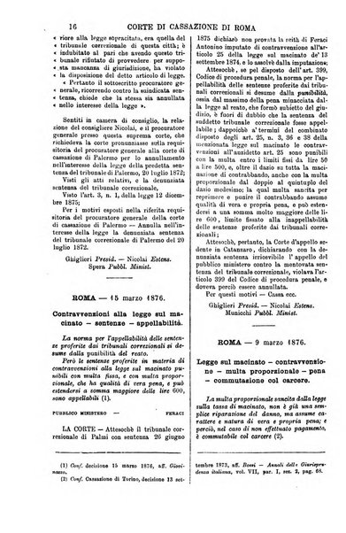 Annali della giurisprudenza italiana raccolta generale delle decisioni delle Corti di cassazione e d'appello in materia civile, criminale, commerciale, di diritto pubblico e amministrativo, e di procedura civile e penale