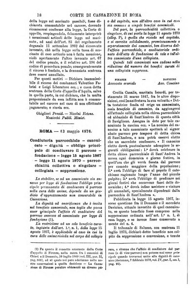 Annali della giurisprudenza italiana raccolta generale delle decisioni delle Corti di cassazione e d'appello in materia civile, criminale, commerciale, di diritto pubblico e amministrativo, e di procedura civile e penale