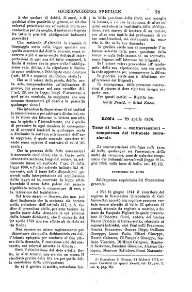 Annali della giurisprudenza italiana raccolta generale delle decisioni delle Corti di cassazione e d'appello in materia civile, criminale, commerciale, di diritto pubblico e amministrativo, e di procedura civile e penale