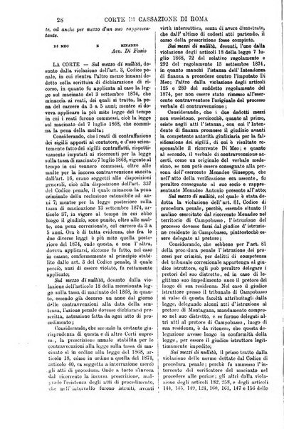 Annali della giurisprudenza italiana raccolta generale delle decisioni delle Corti di cassazione e d'appello in materia civile, criminale, commerciale, di diritto pubblico e amministrativo, e di procedura civile e penale