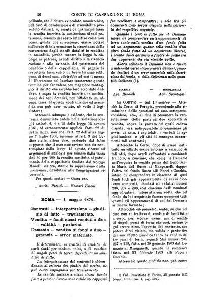 Annali della giurisprudenza italiana raccolta generale delle decisioni delle Corti di cassazione e d'appello in materia civile, criminale, commerciale, di diritto pubblico e amministrativo, e di procedura civile e penale