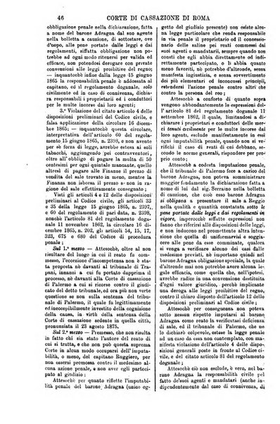 Annali della giurisprudenza italiana raccolta generale delle decisioni delle Corti di cassazione e d'appello in materia civile, criminale, commerciale, di diritto pubblico e amministrativo, e di procedura civile e penale