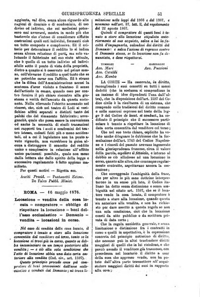 Annali della giurisprudenza italiana raccolta generale delle decisioni delle Corti di cassazione e d'appello in materia civile, criminale, commerciale, di diritto pubblico e amministrativo, e di procedura civile e penale