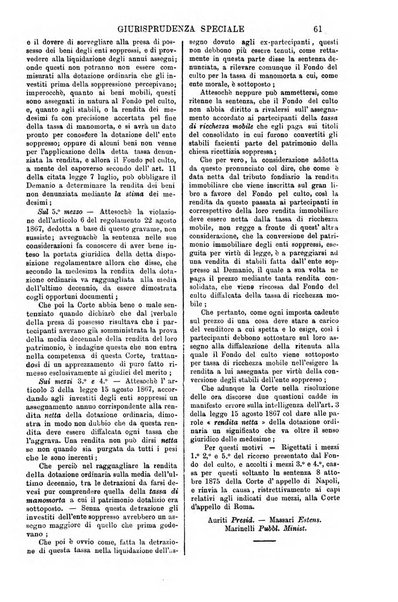 Annali della giurisprudenza italiana raccolta generale delle decisioni delle Corti di cassazione e d'appello in materia civile, criminale, commerciale, di diritto pubblico e amministrativo, e di procedura civile e penale