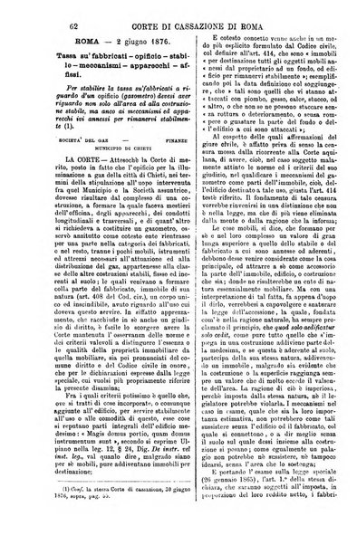 Annali della giurisprudenza italiana raccolta generale delle decisioni delle Corti di cassazione e d'appello in materia civile, criminale, commerciale, di diritto pubblico e amministrativo, e di procedura civile e penale