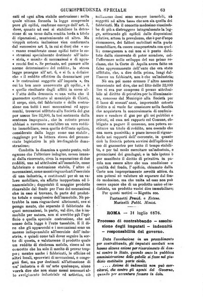 Annali della giurisprudenza italiana raccolta generale delle decisioni delle Corti di cassazione e d'appello in materia civile, criminale, commerciale, di diritto pubblico e amministrativo, e di procedura civile e penale