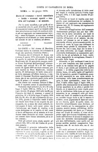 Annali della giurisprudenza italiana raccolta generale delle decisioni delle Corti di cassazione e d'appello in materia civile, criminale, commerciale, di diritto pubblico e amministrativo, e di procedura civile e penale