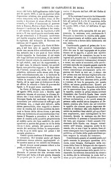 Annali della giurisprudenza italiana raccolta generale delle decisioni delle Corti di cassazione e d'appello in materia civile, criminale, commerciale, di diritto pubblico e amministrativo, e di procedura civile e penale