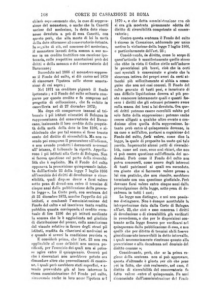 Annali della giurisprudenza italiana raccolta generale delle decisioni delle Corti di cassazione e d'appello in materia civile, criminale, commerciale, di diritto pubblico e amministrativo, e di procedura civile e penale