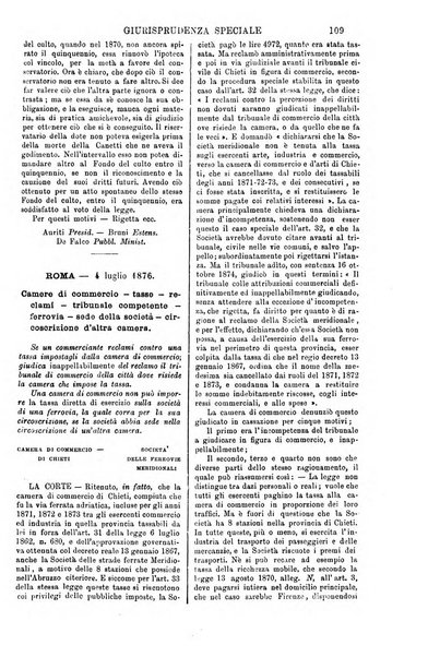 Annali della giurisprudenza italiana raccolta generale delle decisioni delle Corti di cassazione e d'appello in materia civile, criminale, commerciale, di diritto pubblico e amministrativo, e di procedura civile e penale