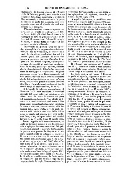 Annali della giurisprudenza italiana raccolta generale delle decisioni delle Corti di cassazione e d'appello in materia civile, criminale, commerciale, di diritto pubblico e amministrativo, e di procedura civile e penale