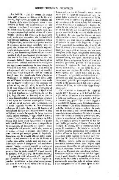 Annali della giurisprudenza italiana raccolta generale delle decisioni delle Corti di cassazione e d'appello in materia civile, criminale, commerciale, di diritto pubblico e amministrativo, e di procedura civile e penale