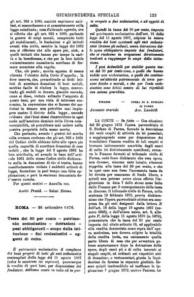 Annali della giurisprudenza italiana raccolta generale delle decisioni delle Corti di cassazione e d'appello in materia civile, criminale, commerciale, di diritto pubblico e amministrativo, e di procedura civile e penale