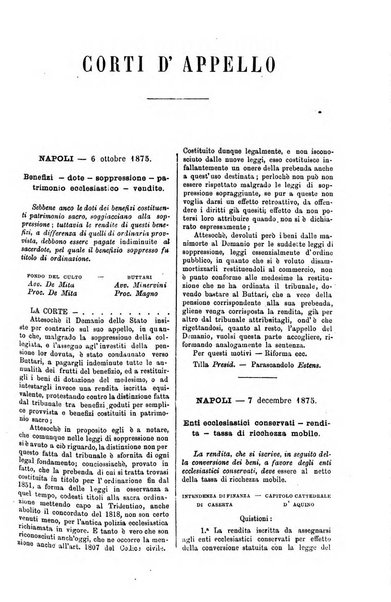 Annali della giurisprudenza italiana raccolta generale delle decisioni delle Corti di cassazione e d'appello in materia civile, criminale, commerciale, di diritto pubblico e amministrativo, e di procedura civile e penale