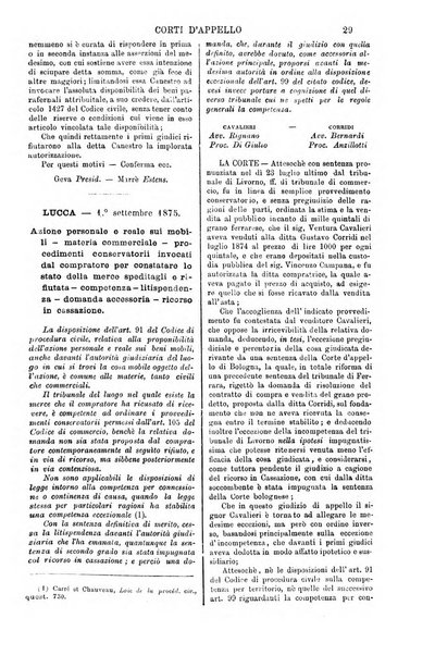 Annali della giurisprudenza italiana raccolta generale delle decisioni delle Corti di cassazione e d'appello in materia civile, criminale, commerciale, di diritto pubblico e amministrativo, e di procedura civile e penale