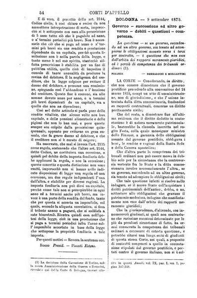 Annali della giurisprudenza italiana raccolta generale delle decisioni delle Corti di cassazione e d'appello in materia civile, criminale, commerciale, di diritto pubblico e amministrativo, e di procedura civile e penale