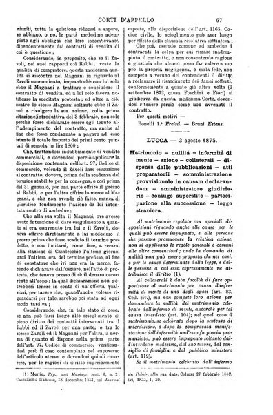 Annali della giurisprudenza italiana raccolta generale delle decisioni delle Corti di cassazione e d'appello in materia civile, criminale, commerciale, di diritto pubblico e amministrativo, e di procedura civile e penale