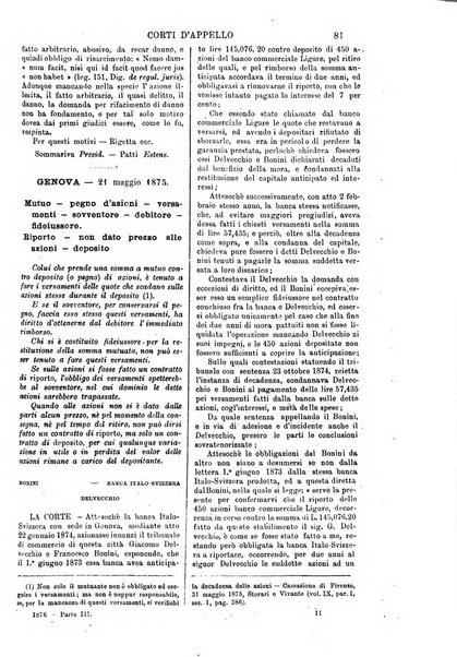 Annali della giurisprudenza italiana raccolta generale delle decisioni delle Corti di cassazione e d'appello in materia civile, criminale, commerciale, di diritto pubblico e amministrativo, e di procedura civile e penale